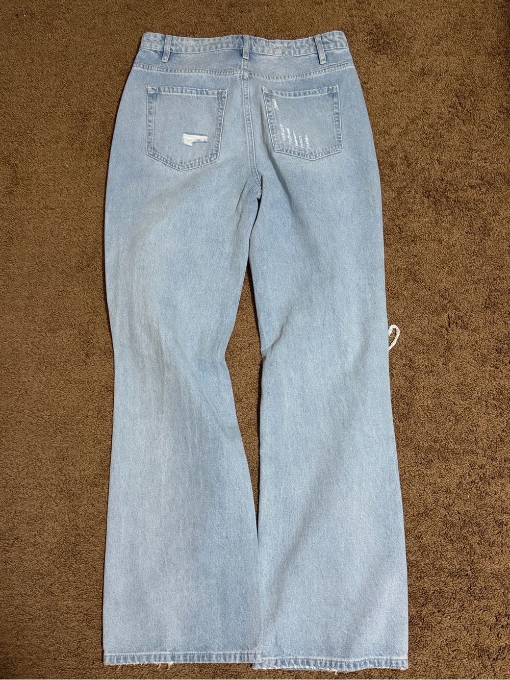 Vervet wide leg distressed jeans - Picture 2 of 3